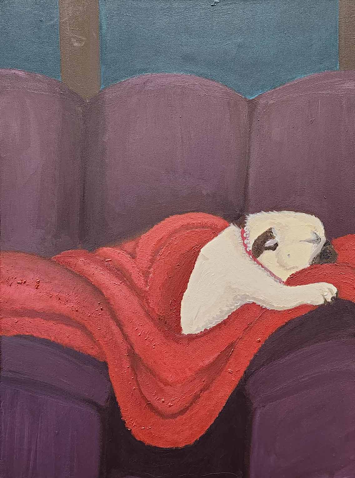 Sleeping Pug